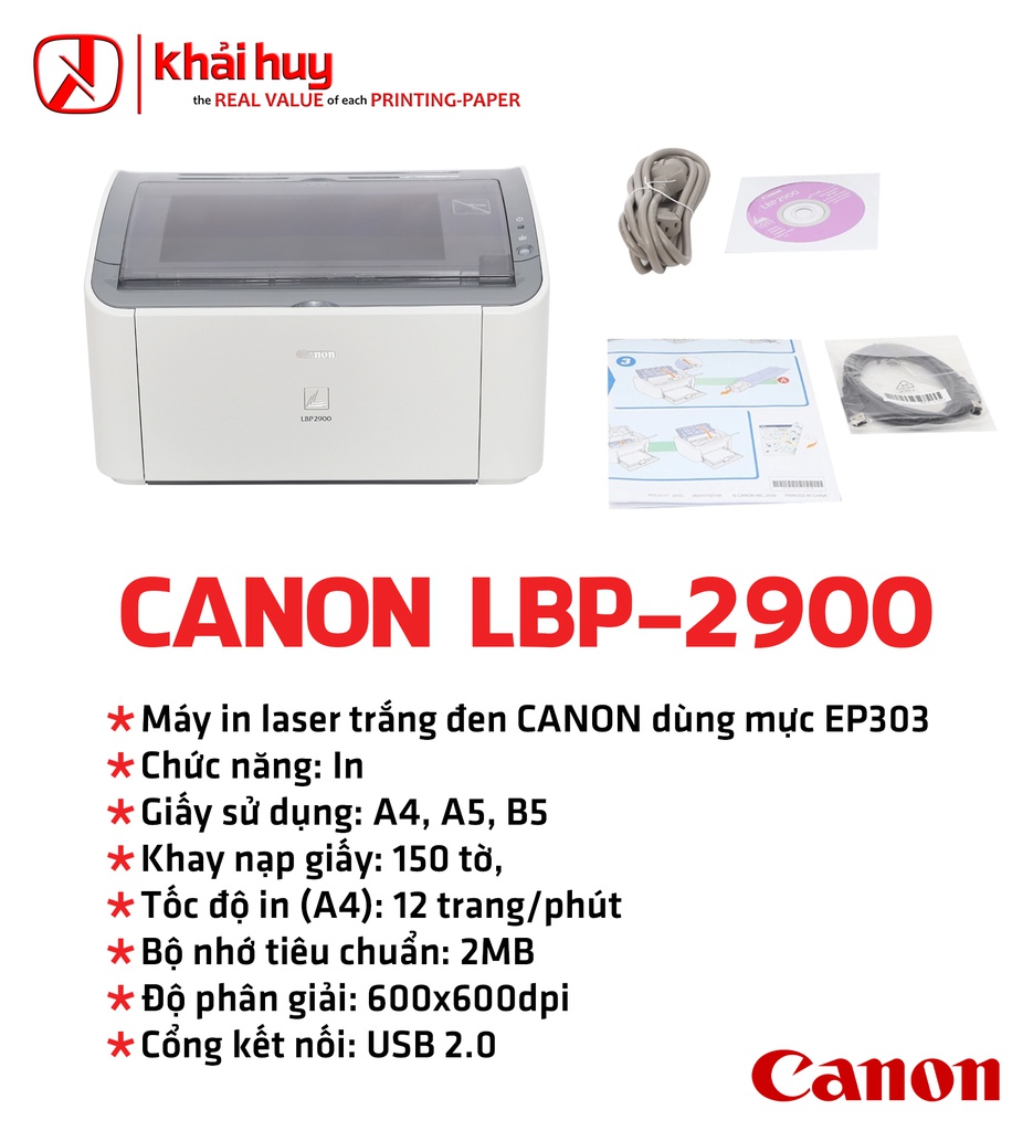 MÁY IN LASER CANON LBP-2900
