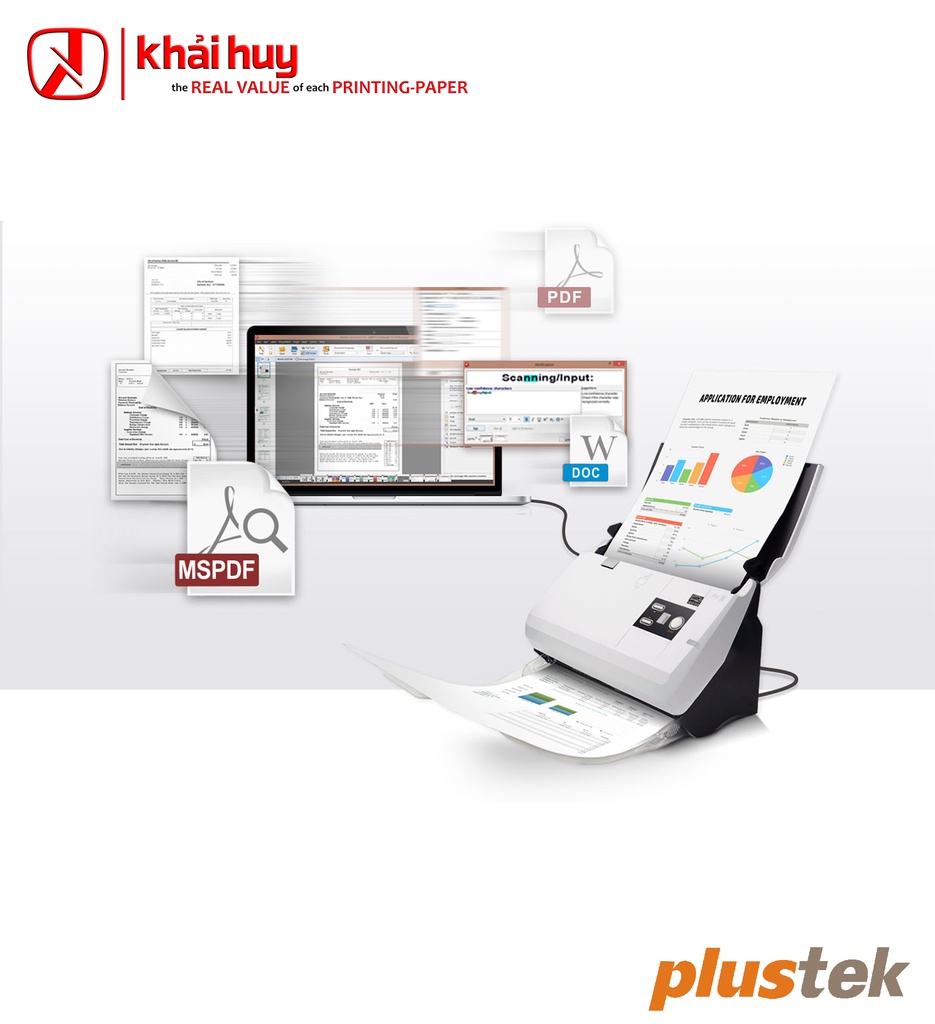 MÁY QUÉT PLUSTEK SMARTOFFICE PN30U