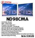 MÀN HÌNH HIỂN THỊ MAXHUB ND98CMA