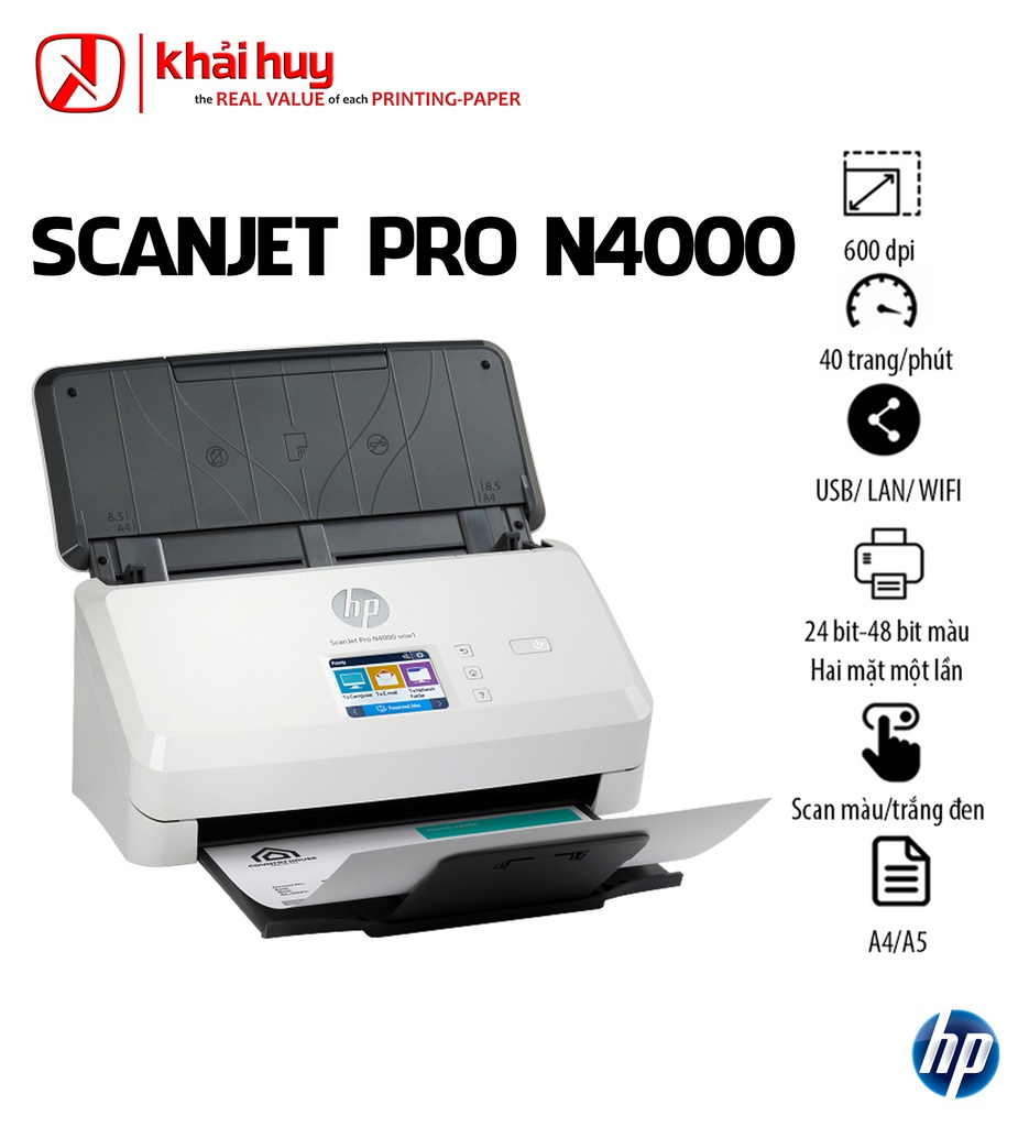 MÁY QUÉT HP SCANJET PRO N4000