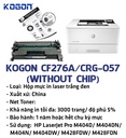 HỘP MỰC IN LASER KOGON CF276A/ 057 (KHÔNG CHIP)