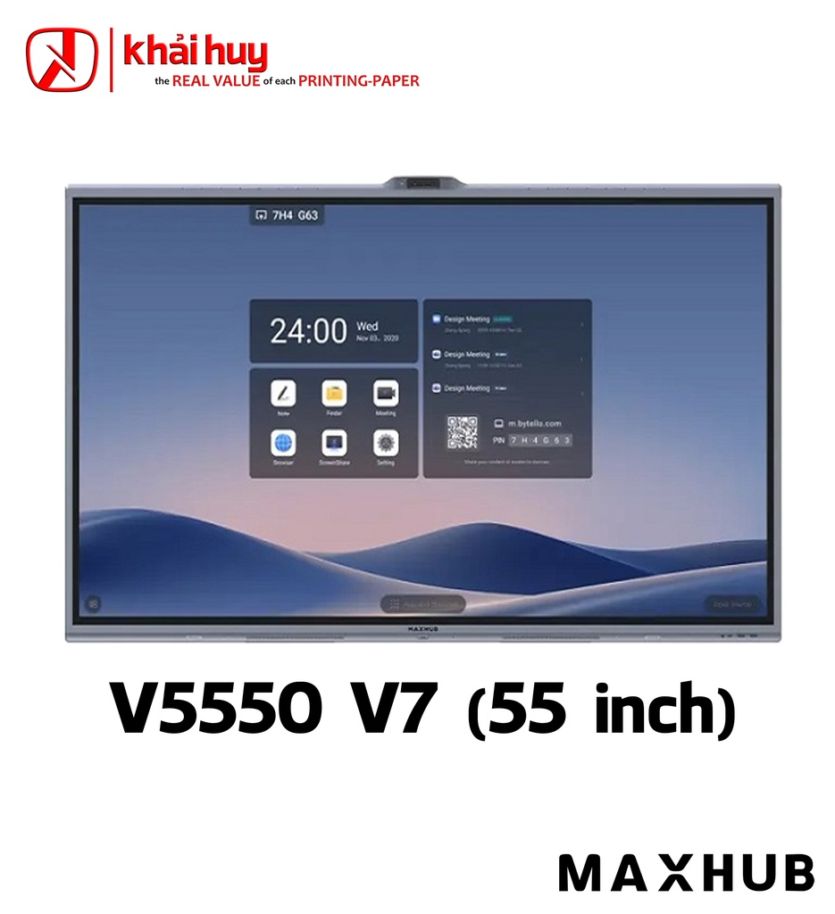 MÀN HÌNH TƯƠNG TÁC DOANH NGHIỆP MAXHUB V5550