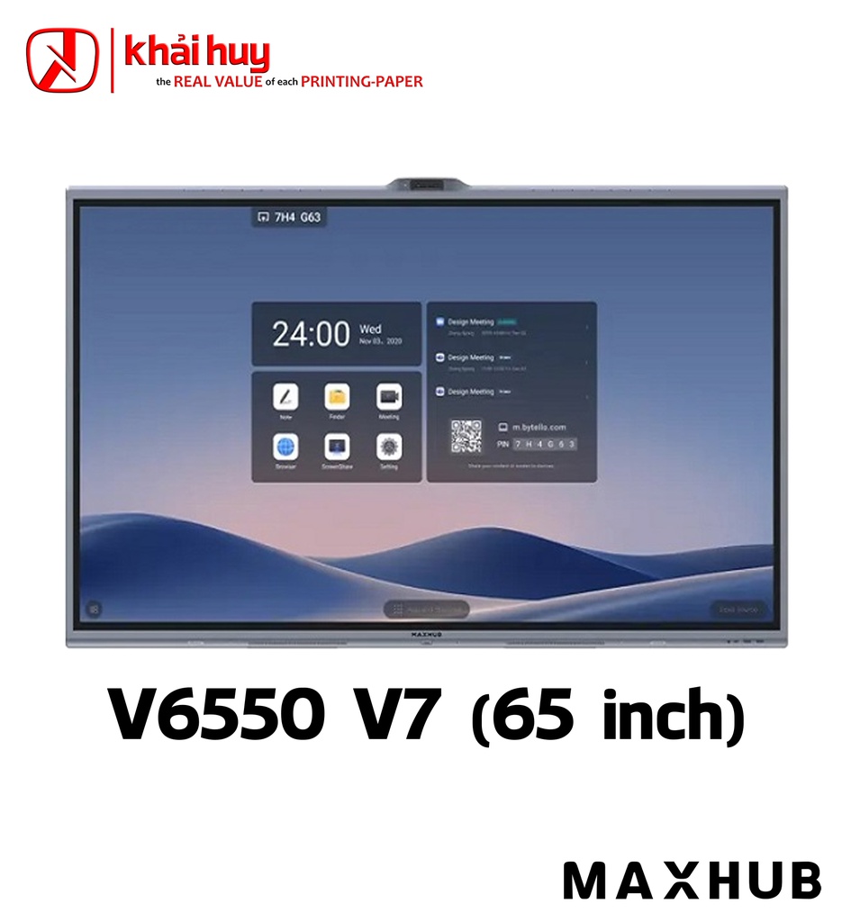 MÀN HÌNH TƯƠNG TÁC DOANH NGHIỆP MAXHUB V6550