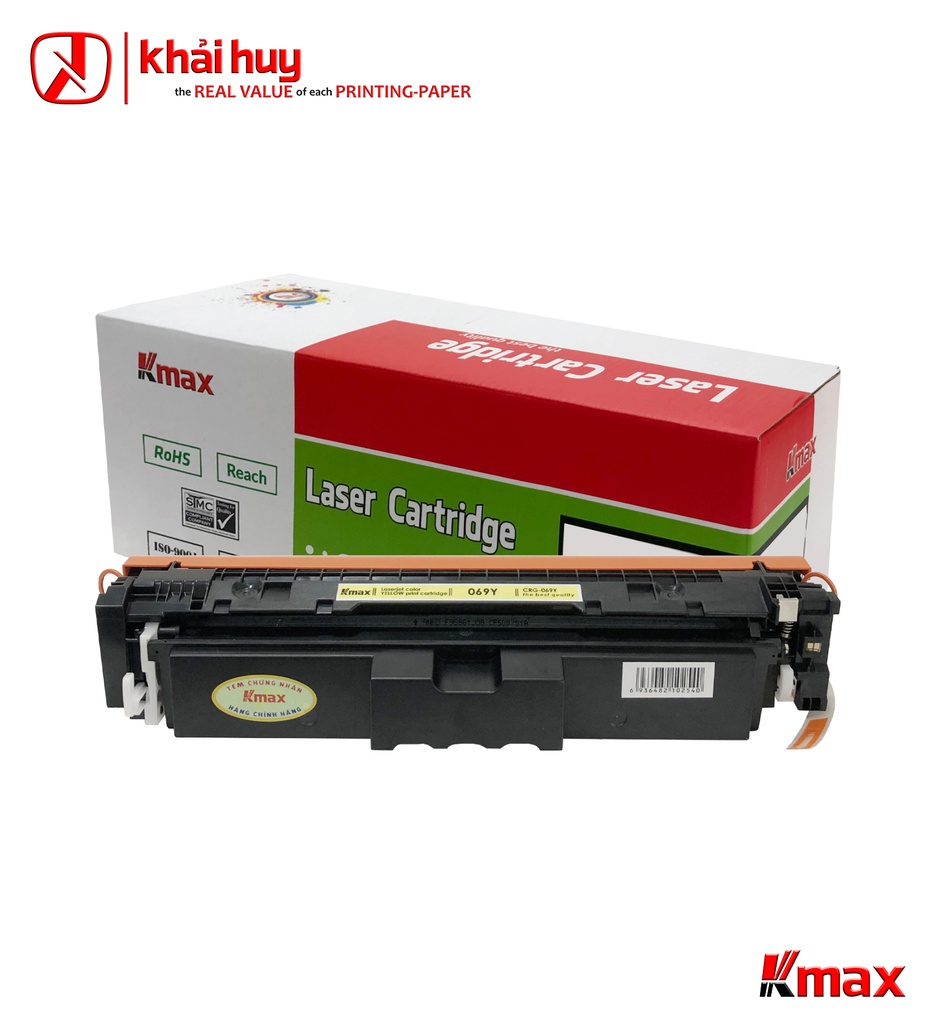 HỘP MỰC IN LASER KMAX CRG-069Y (CÓ CHIP)
