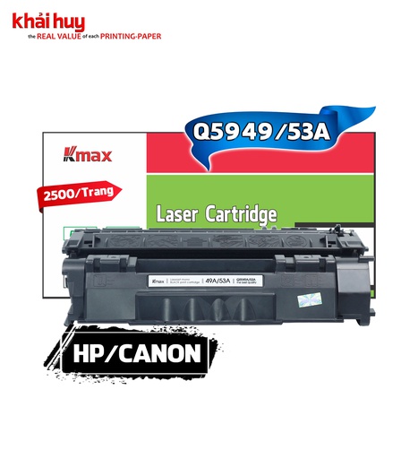 [HMUCLSR1551/102] HỘP MỰC IN LASER KMAX Q5949A/ 53A