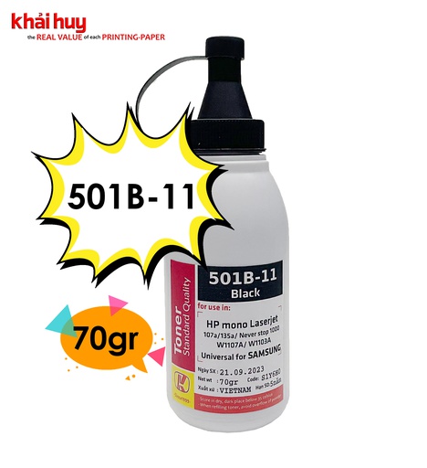 [MNAPLSR1551/36] CHAI MỰC NẠP BỘT KHẢI HUY 501B-11