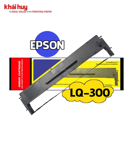 [HMUCRIB1551/6] HỘP MỰC RIBBON KHẢI HUY LQ-300