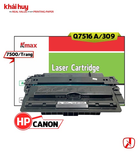 [HMUCLSR1551/110] HỘP MỰC IN LASER KMAX Q7516A/ 309