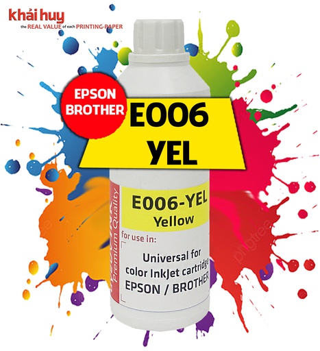 [MNAPPHU1551/11] CHAI MỰC NẠP NƯỚC KHẢI HUY E006YEL-03