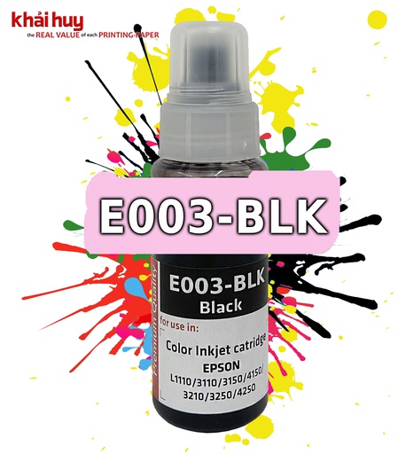 [MNAPPHU156/16] CHAI MỰC NẠP NƯỚC KHẢI HUY E003BLK-03