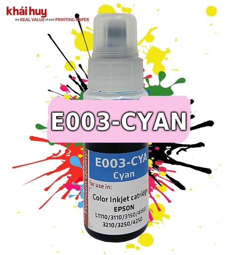 [MNAPPHU1561/18] CHAI MỰC NẠP NƯỚC KHẢI HUY E003CYA-03