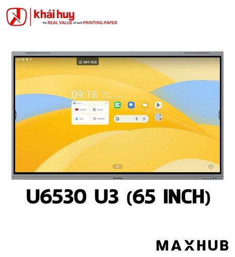 [MANTTAC156/8] MÀN HÌNH TƯƠNG TÁC GIÁO DỤC MAXHUB U6530